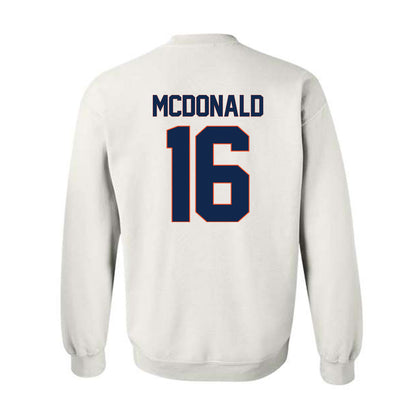 Virginia - NCAA Football : Trey McDonald - Replica Shersey Crewneck Sweatshirt