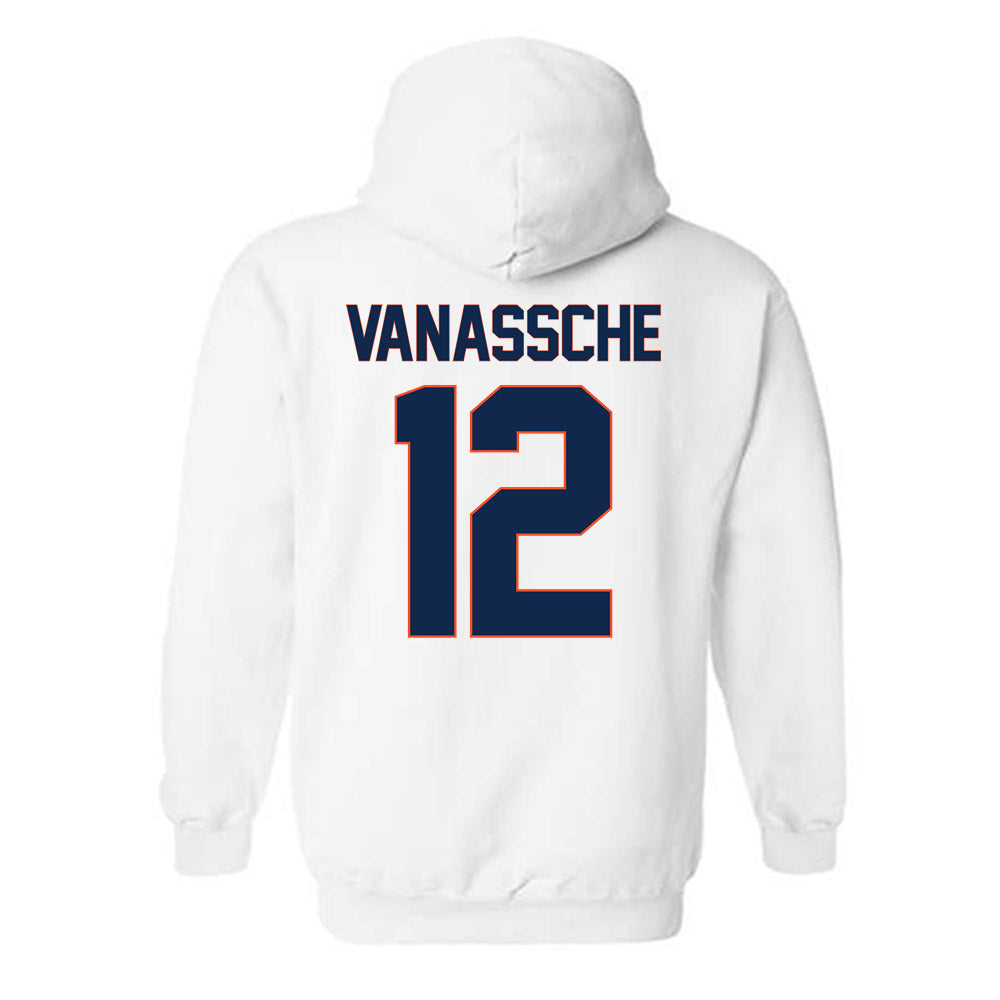 Virginia - NCAA Softball : Lauren VanAssche - Replica Shersey Hooded Sweatshirt