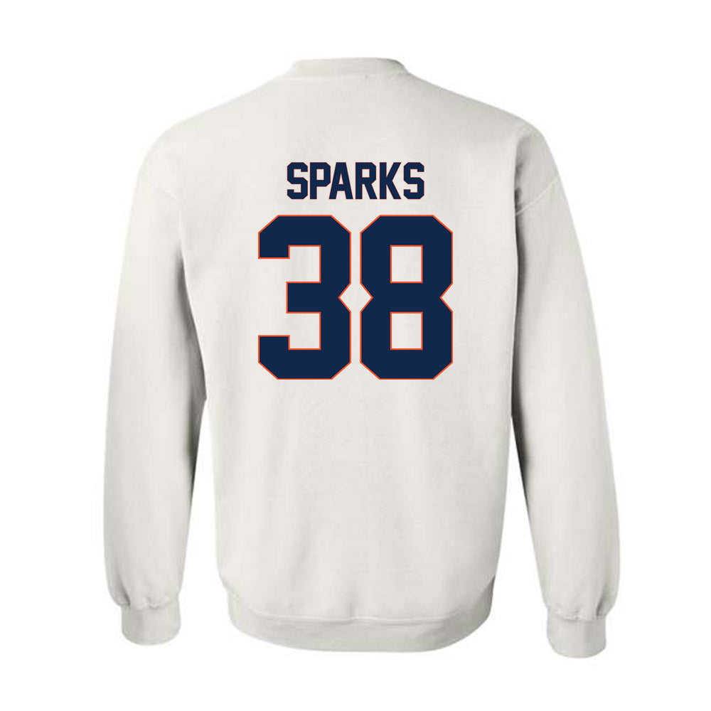 Virginia - NCAA Football : Daniel Sparks - Replica Shersey Crewneck Sweatshirt