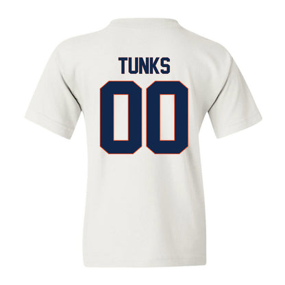 Virginia - NCAA Men's Soccer : Caleb Tunks - Replica Shersey Youth T-Shirt