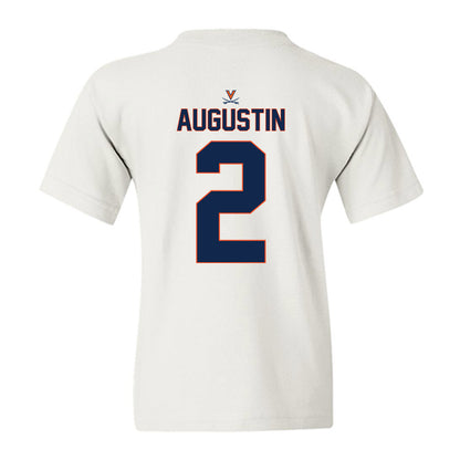 Virginia - NCAA Baseball : Matt Augustin - Replica Shersey Youth T-Shirt-1