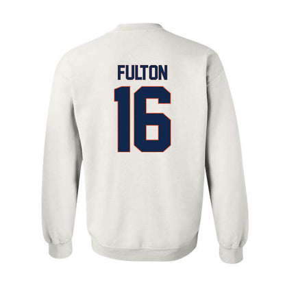 Virginia - NCAA Men's Lacrosse : George Fulton - Replica Shersey Crewneck Sweatshirt