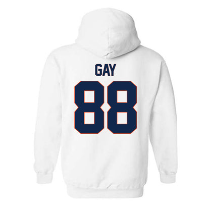 Virginia - NCAA Football : Karson Gay - Replica Shersey Hooded Sweatshirt