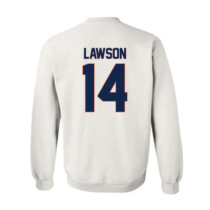 Virginia - NCAA Women's Basketball : Kaydan Lawson - Replica Shersey Crewneck Sweatshirt