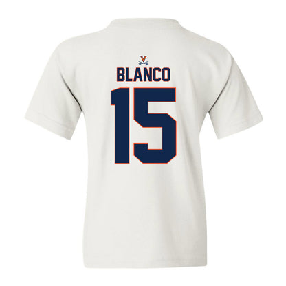 Virginia - NCAA Baseball : Evan Blanco - Replica Shersey Youth T-Shirt