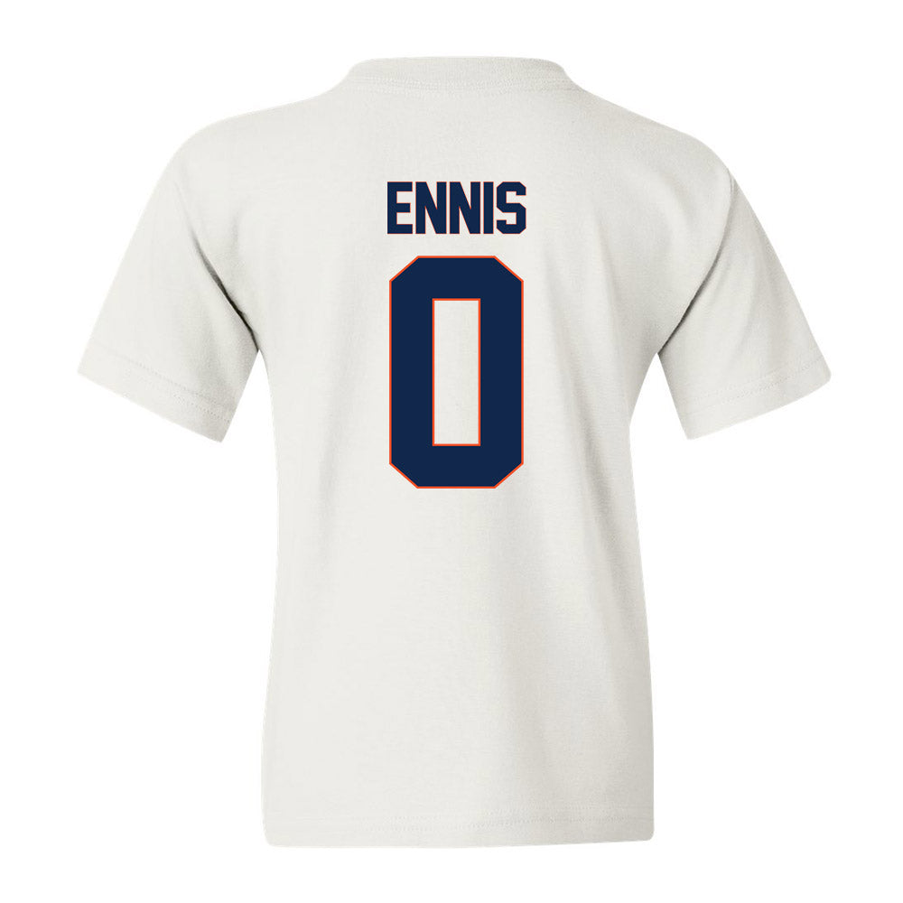 Virginia - NCAA Football : Sage Ennis - Replica Shersey Youth T-Shirt