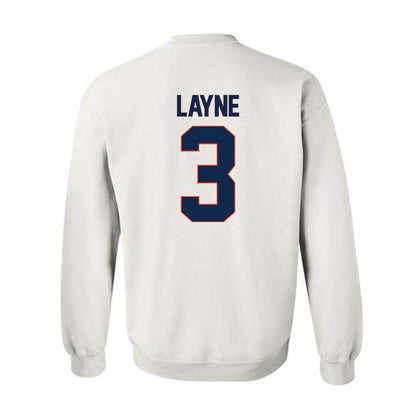 Virginia - NCAA Softball : Courtney Layne - Replica Shersey Crewneck Sweatshirt