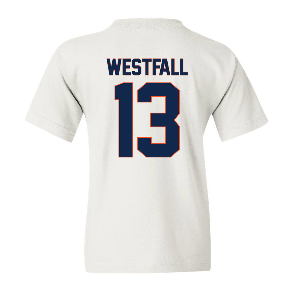 Virginia - NCAA Football : Sam Westfall - Replica Shersey Youth T-Shirt