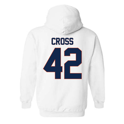 Virginia - NCAA Football : Kendall Cross - Replica Shersey Hooded Sweatshirt