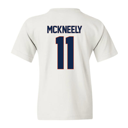 Virginia - NCAA Men's Basketball : Isaac McKneely - Replica Shersey Youth T-Shirt