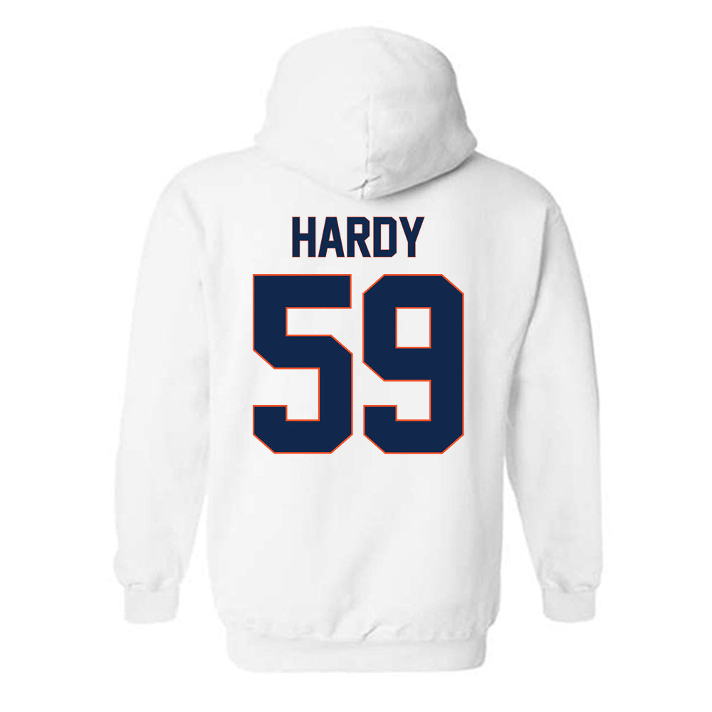 Virginia - NCAA Football : Jack Hardy - Replica Shersey Hooded Sweatshirt