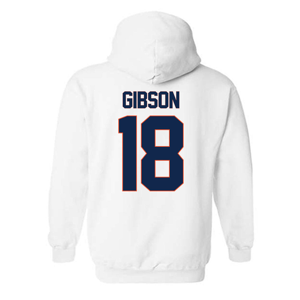 Virginia - NCAA Football : Jaden Gibson - Replica Shersey Hooded Sweatshirt