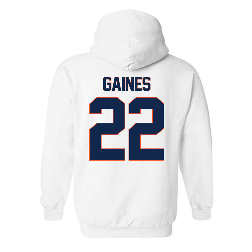 Virginia - NCAA Football : Elijah Gaines - Replica Shersey Hooded Sweatshirt