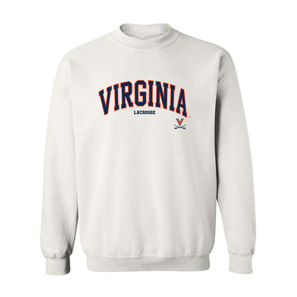 Virginia - NCAA Men's Lacrosse : Will Inderlied - Replica Shersey Crewneck Sweatshirt