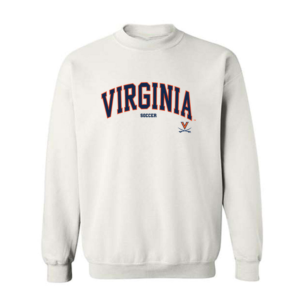 Virginia - NCAA Women's Soccer : Sophia Bradley - Replica Shersey Crewneck Sweatshirt-0