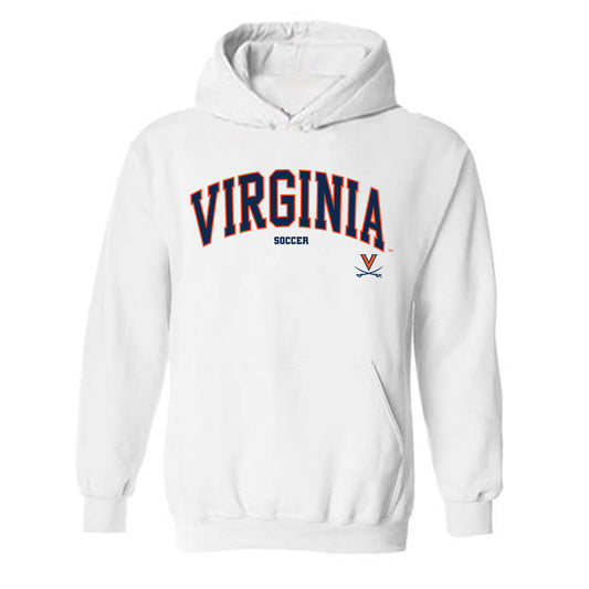 Virginia - NCAA Women's Soccer : Sophia Bradley - Replica Shersey Hooded Sweatshirt-0