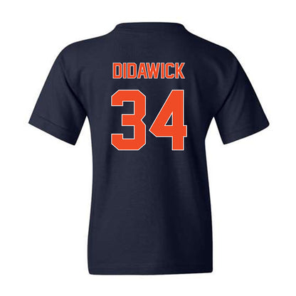 Virginia - NCAA Baseball : Harrison Didawick - Youth T-Shirt Replica Shersey