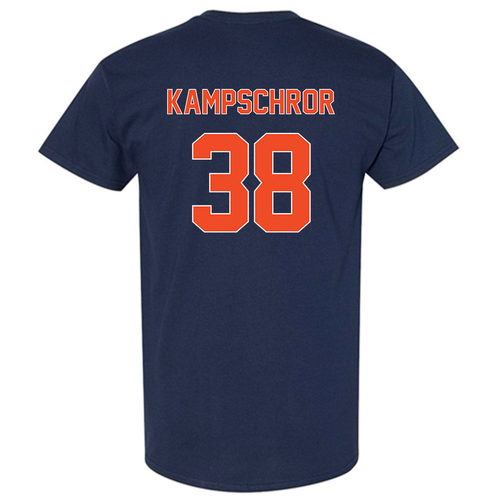 Virginia - NCAA Baseball : Dean Kampschror - T-Shirt Replica Shersey