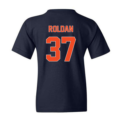 Virginia - NCAA Baseball : Tommy Roldan - Replica Shersey Youth T-Shirt