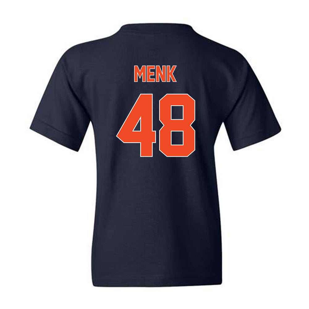 Virginia - NCAA Baseball : Patric Menk - Youth T-Shirt Replica Shersey