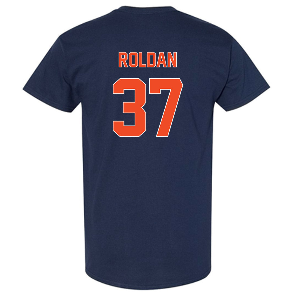 Virginia - NCAA Baseball : Tommy Roldan - Replica Shersey T-Shirt