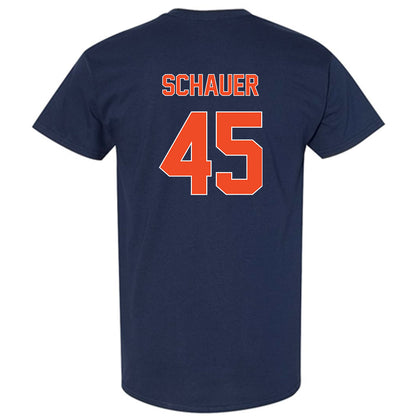 Virginia - NCAA Baseball : Luke Schauer - T-Shirt Replica Shersey