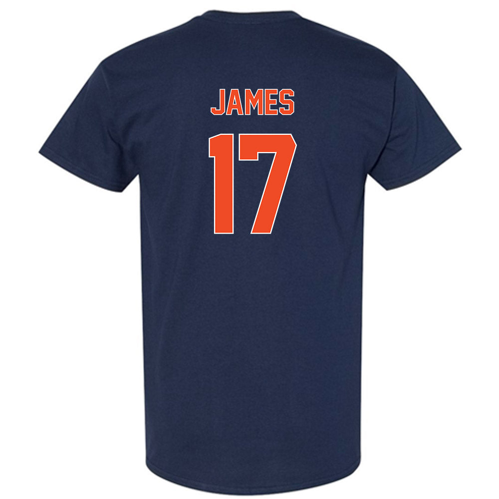 Virginia - NCAA Baseball : Chone James - Replica Shersey T-Shirt