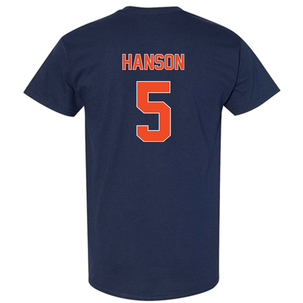 Virginia - NCAA Baseball : Luke Hanson - T-Shirt Replica Shersey