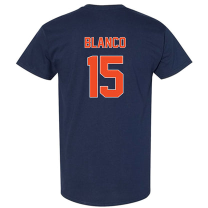 Virginia - NCAA Baseball : Evan Blanco - T-Shirt Replica Shersey