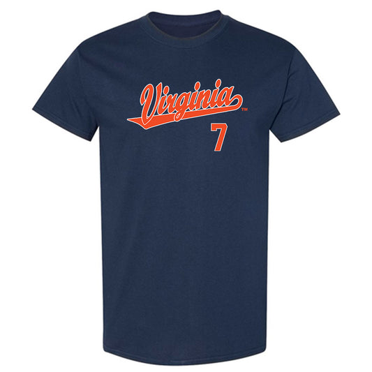 Virginia - NCAA Baseball : Aidan Teel - T-Shirt Replica Shersey