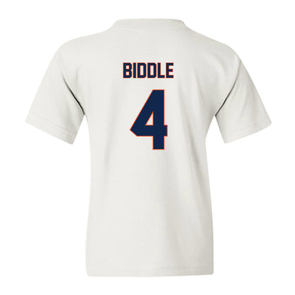Virginia - NCAA Softball : Brie Biddle - Shersey Youth T-Shirt-1