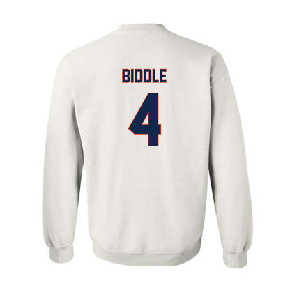 Virginia - NCAA Softball : Brie Biddle - Shersey Crewneck Sweatshirt-1