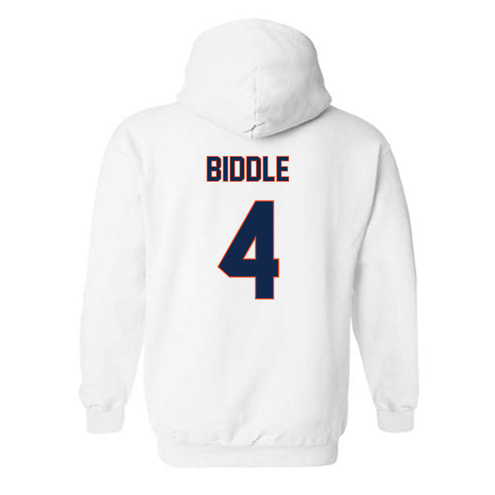 Virginia - NCAA Softball : Brie Biddle - Shersey Hooded Sweatshirt-1