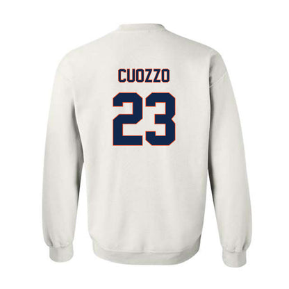 Virginia - NCAA Softball : Julia Cuozzo - Shersey Crewneck Sweatshirt-1