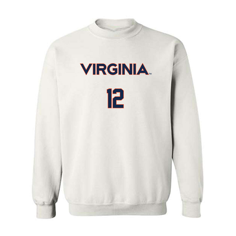 Virginia - NCAA Softball : Hannah Weismer - Shersey Crewneck Sweatshirt-0