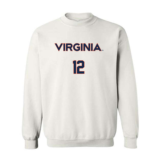 Virginia - NCAA Softball : Hannah Weismer - Shersey Crewneck Sweatshirt-0