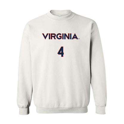 Virginia - NCAA Softball : Brie Biddle - Shersey Crewneck Sweatshirt-0