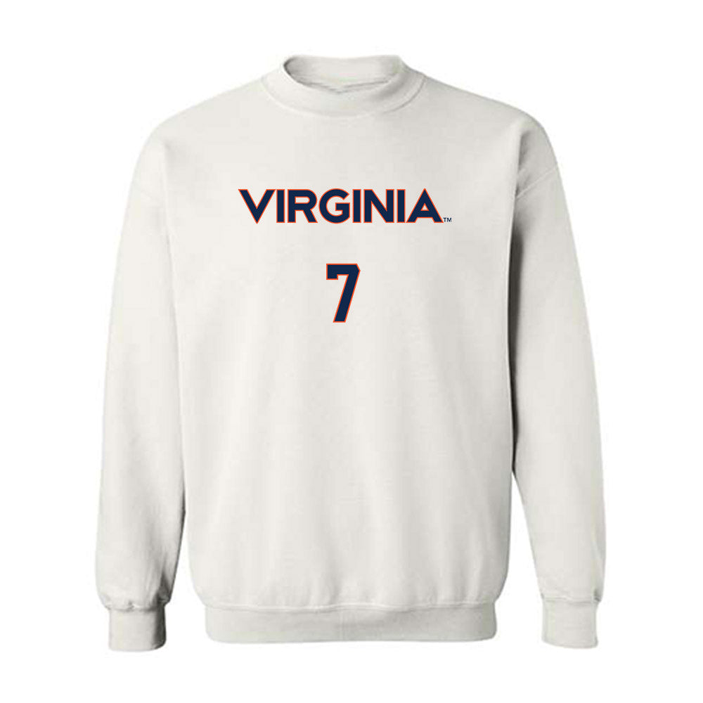 Virginia - NCAA Softball : Hannah Tober - Shersey Crewneck Sweatshirt-0