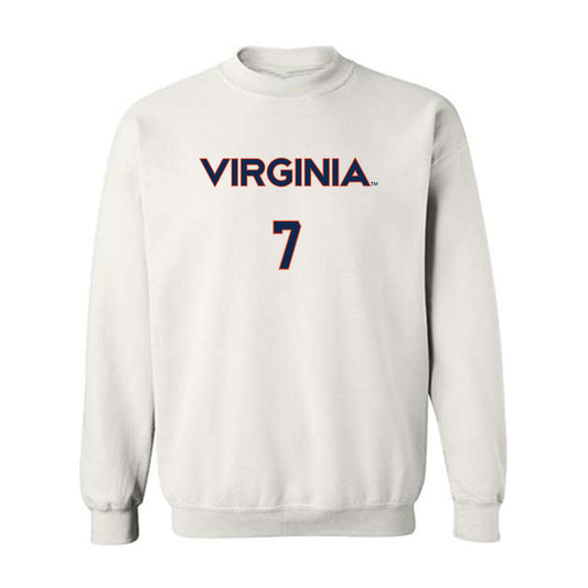 Virginia - NCAA Softball : Hannah Tober - Shersey Crewneck Sweatshirt-0