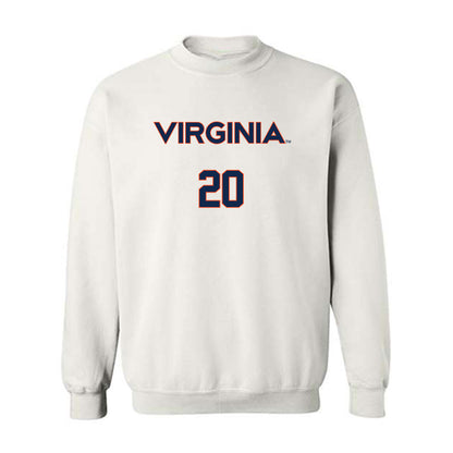 Virginia - NCAA Softball : Ava Hodges - Shersey Crewneck Sweatshirt-0