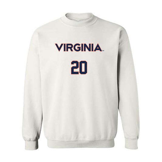 Virginia - NCAA Softball : Ava Hodges - Shersey Crewneck Sweatshirt-0
