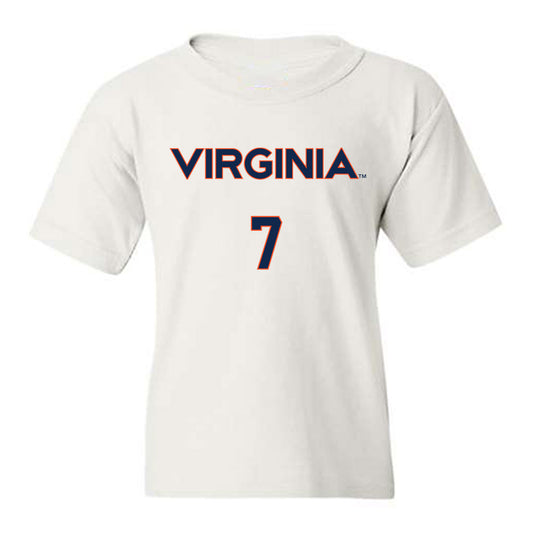 Virginia - NCAA Softball : Hannah Tober - Shersey Youth T-Shirt-0