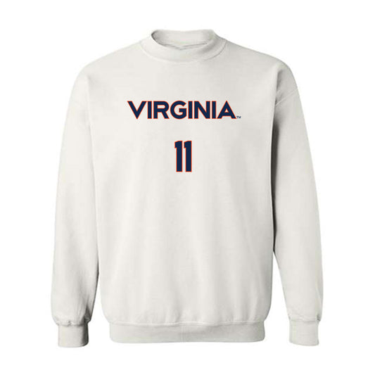 Virginia - NCAA Softball : Karly Meredith - Shersey Crewneck Sweatshirt-0