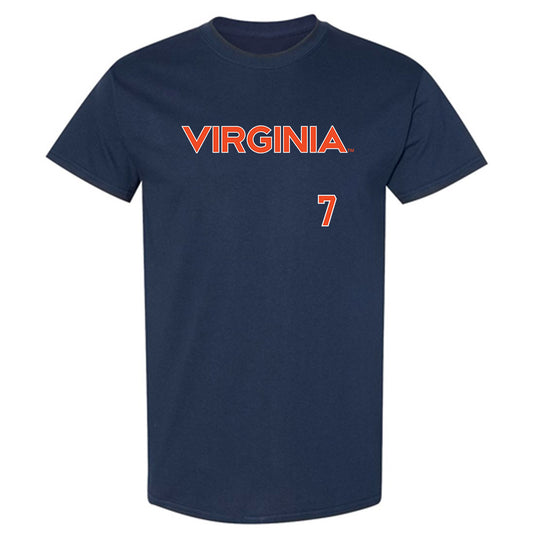 Virginia - NCAA Softball : Hannah Tober - Replica Shersey T-Shirt-0
