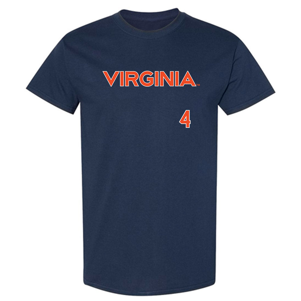 Virginia - NCAA Softball : Brie Biddle - Replica Shersey T-Shirt-0