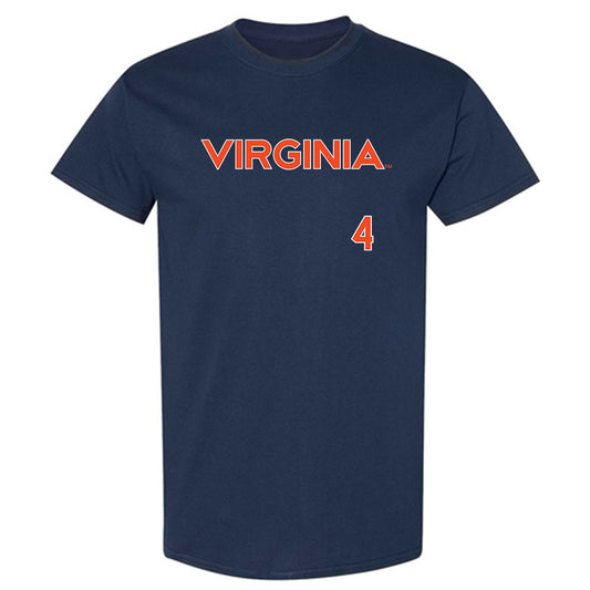 Virginia - NCAA Softball : Brie Biddle - Replica Shersey T-Shirt-0