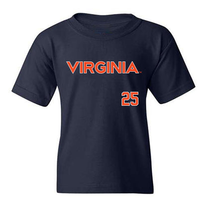 Virginia - NCAA Softball : Edith Kaplan - Replica Shersey Youth T-Shirt-0