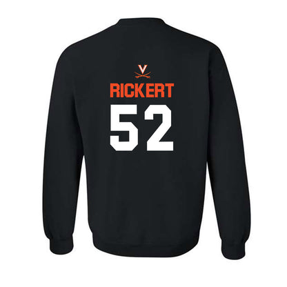 Virginia - NCAA Football : Daniel Rickert - Crewneck Sweatshirt-1