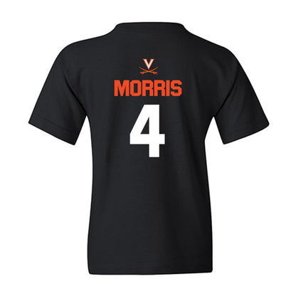 Virginia - NCAA Football : Chandler Morris - Youth T-Shirt-1
