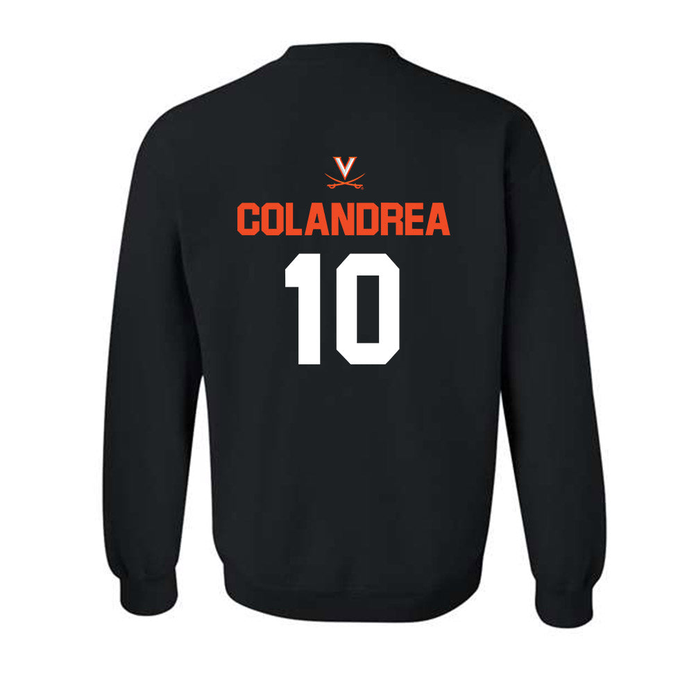 Virginia - NCAA Football : Anthony Colandrea - Crewneck Sweatshirt-1